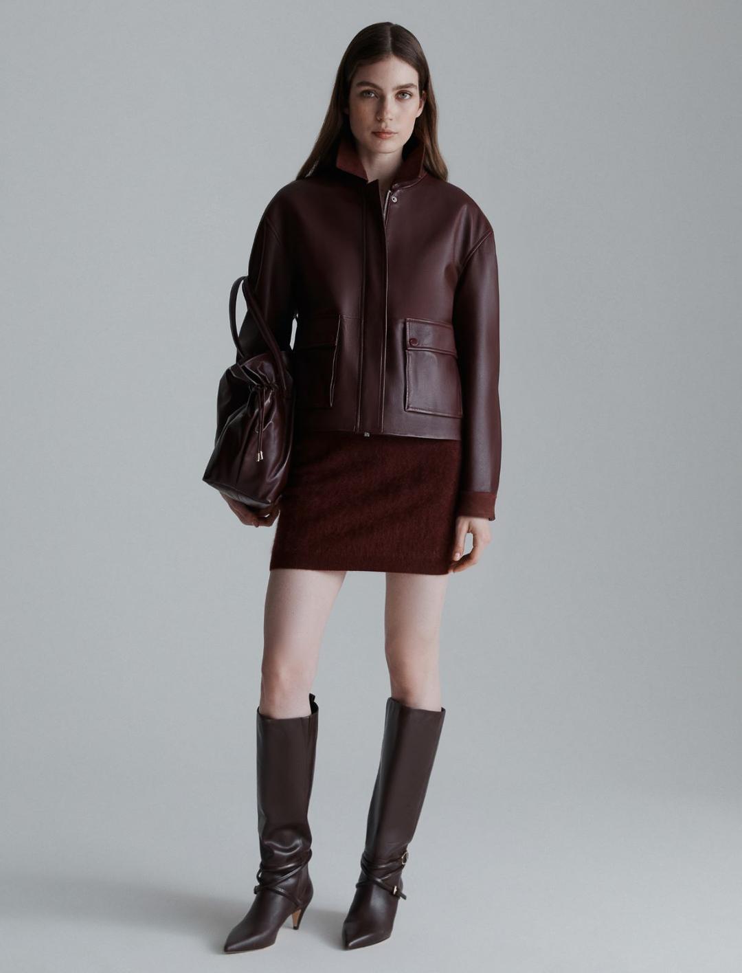 Giacca in pelle | Marella Giacca in pelle | Marella