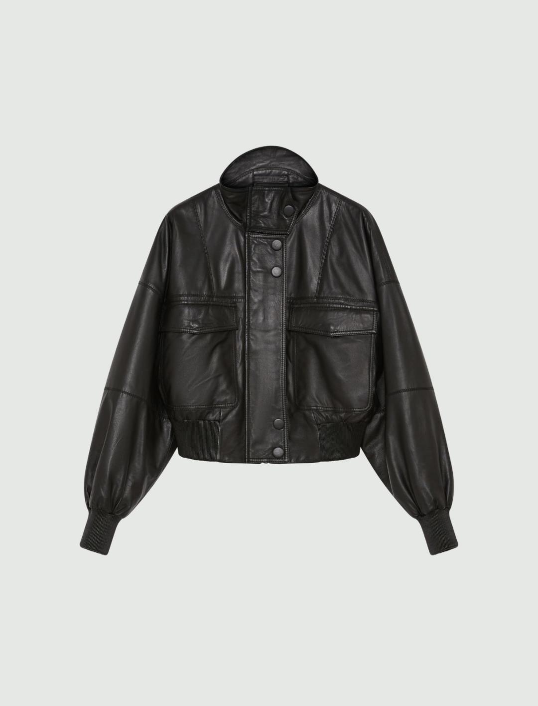 Bomber in pelle imbottita | Marella Bomber in pelle imbottita | Marella