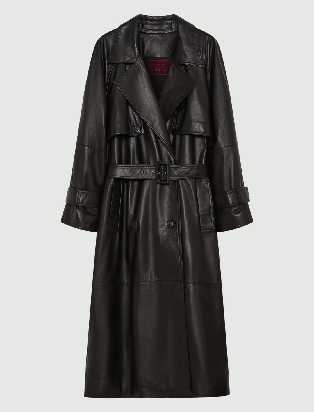 Trench in pelle imbottita | Marella Trench in pelle imbottita | Marella