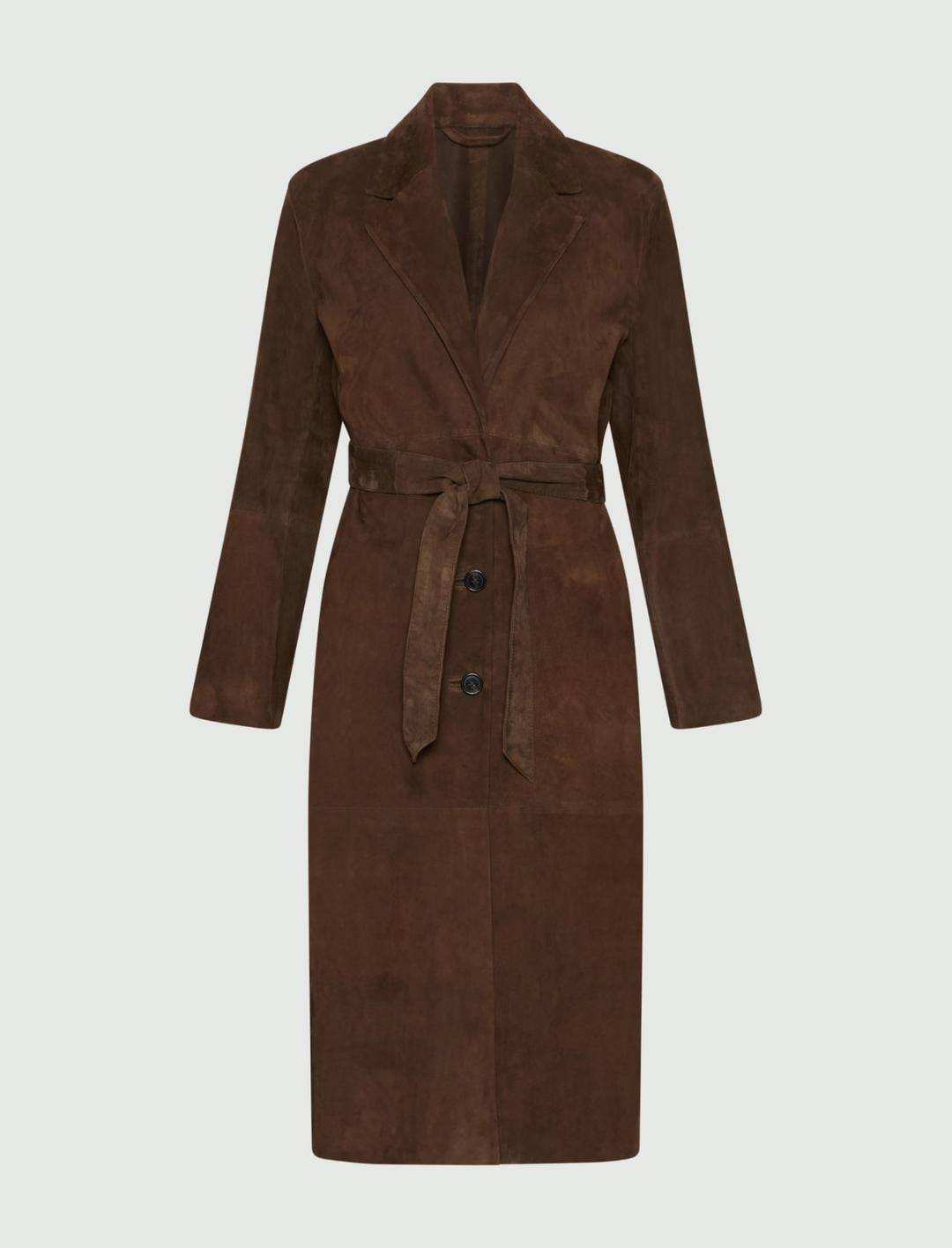 Trench in suede | Marella Trench in suede | Marella