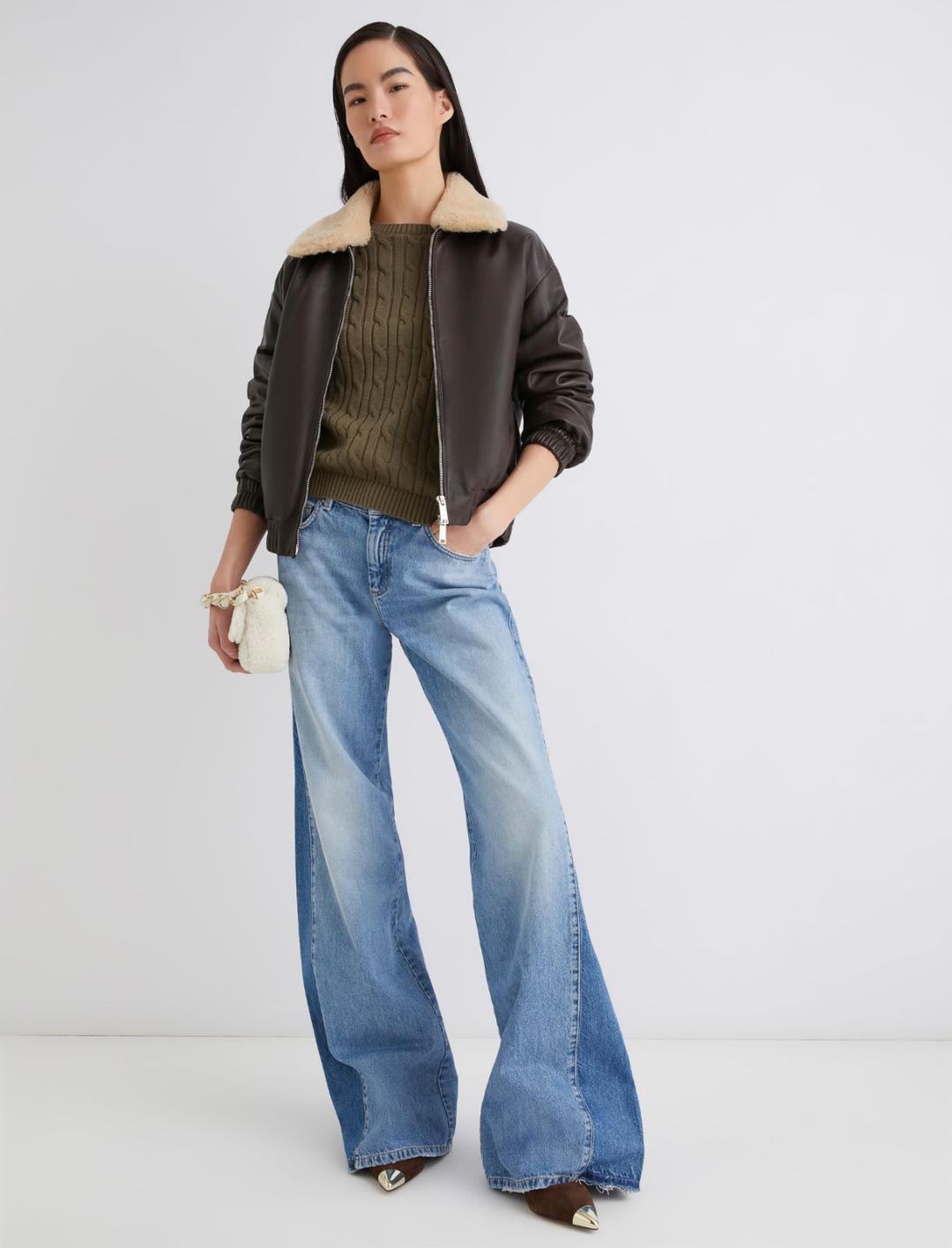 Bomber in pelle | Marella Bomber in pelle | Marella