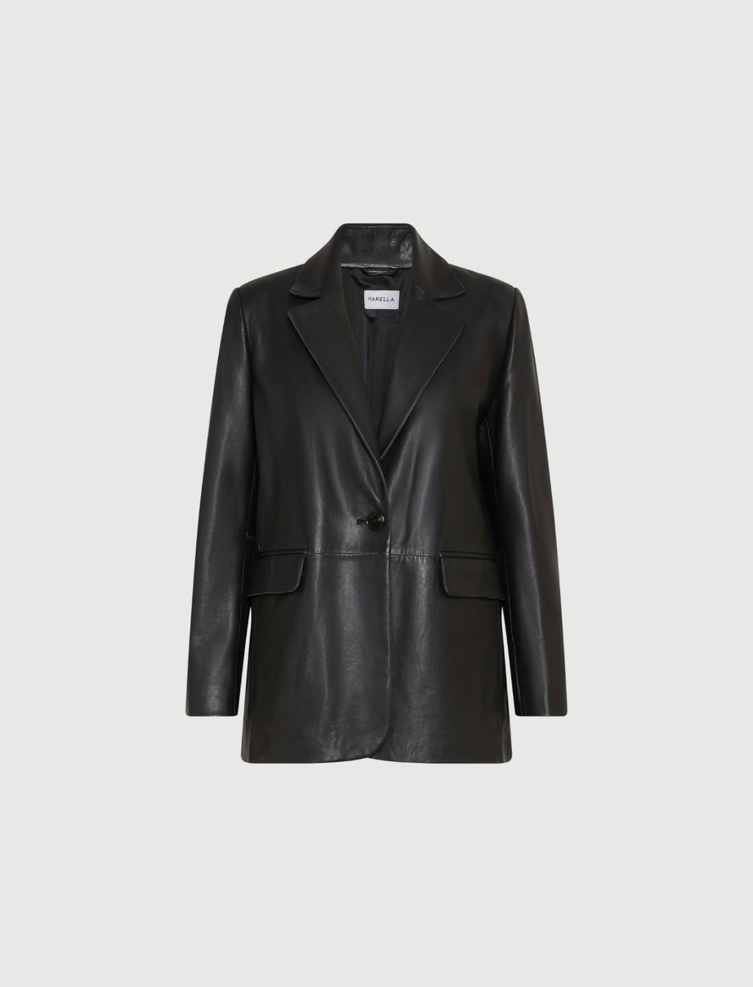 Blazer in pelle | Marella Blazer in pelle | Marella