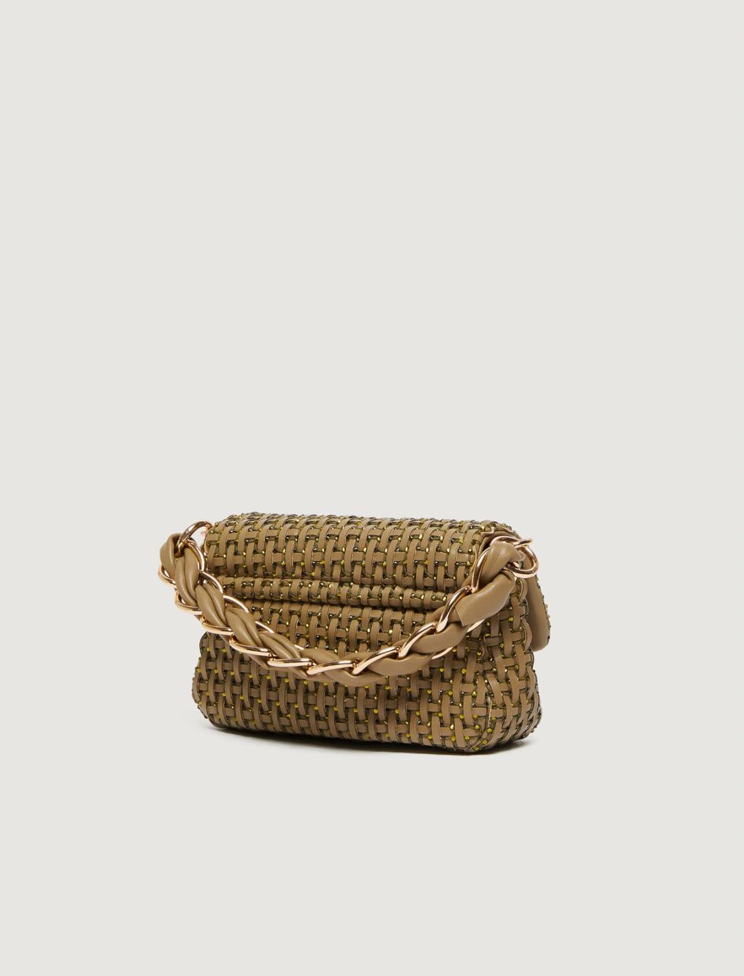 Borsa Le Muse small con intreccio e strass | Marella Borsa Le Muse small con intreccio e strass | Marella