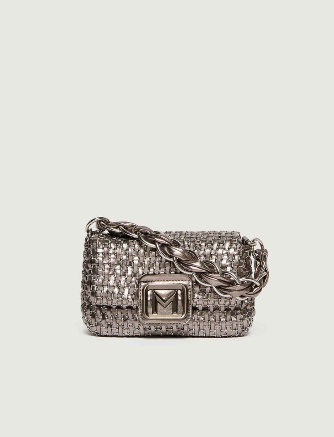 Borsa Le Muse small con intreccio e strass | Marella Borsa Le Muse small con intreccio e strass | Marella
