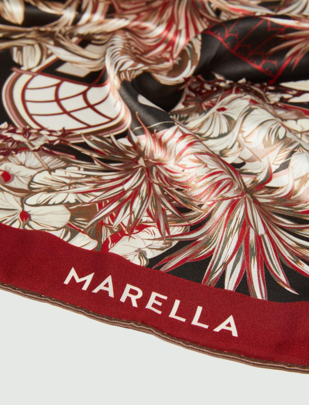 Foulard in raso di seta | Marella Foulard in raso di seta | Marella