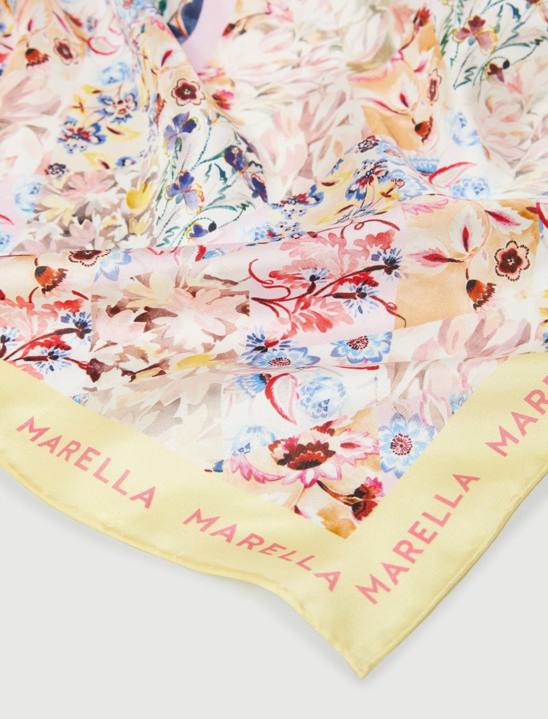 Foulard in seta stampata | Marella Foulard in seta stampata | Marella
