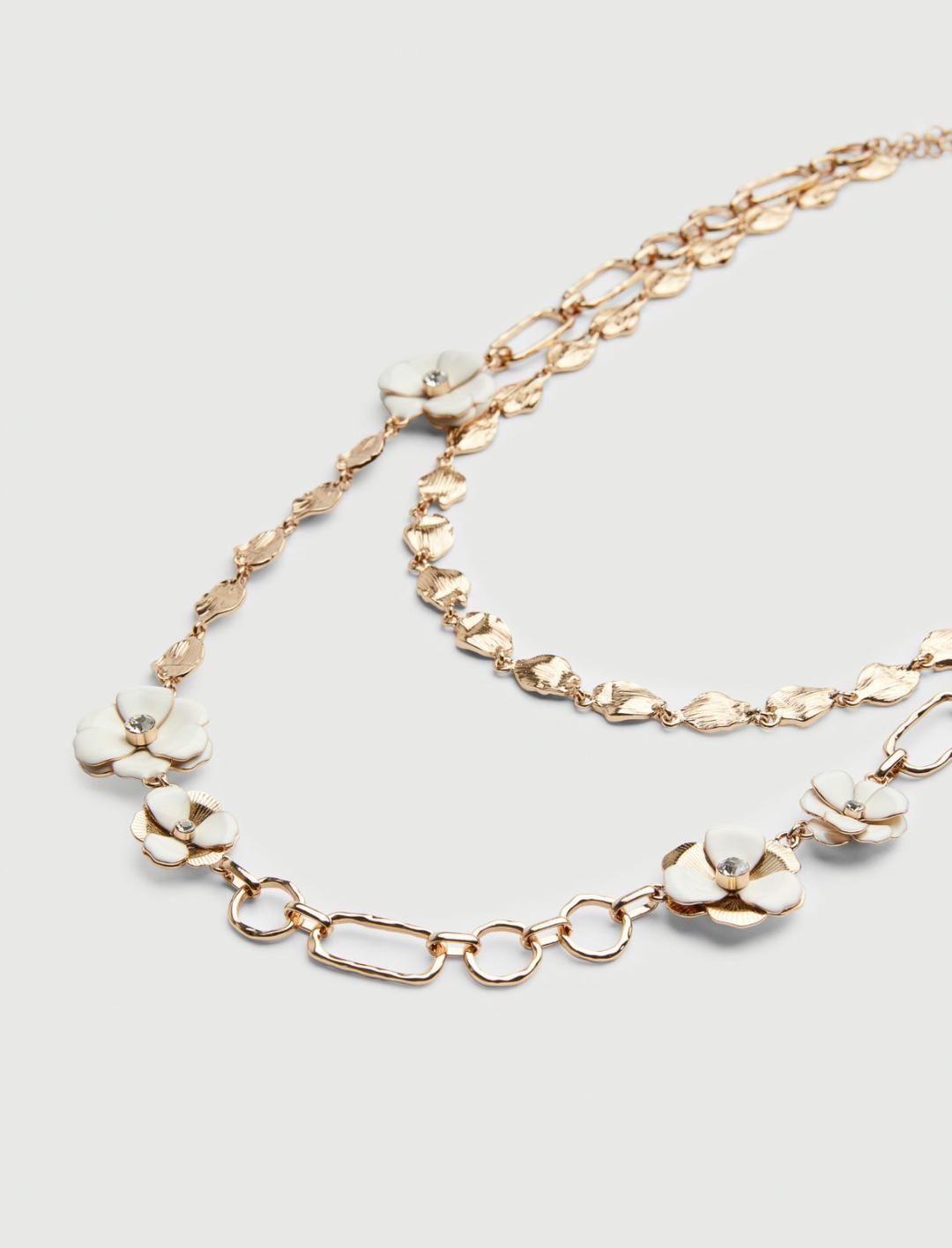 Collana con fiori smaltati | Marella Collana con fiori smaltati | Marella