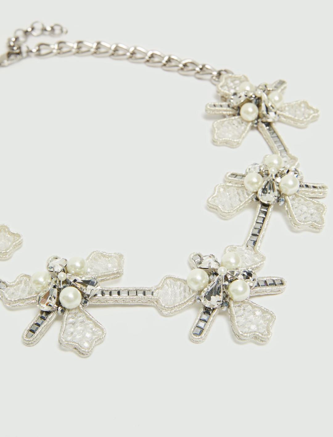Collana con fiori e perle | Marella Collana con fiori e perle | Marella