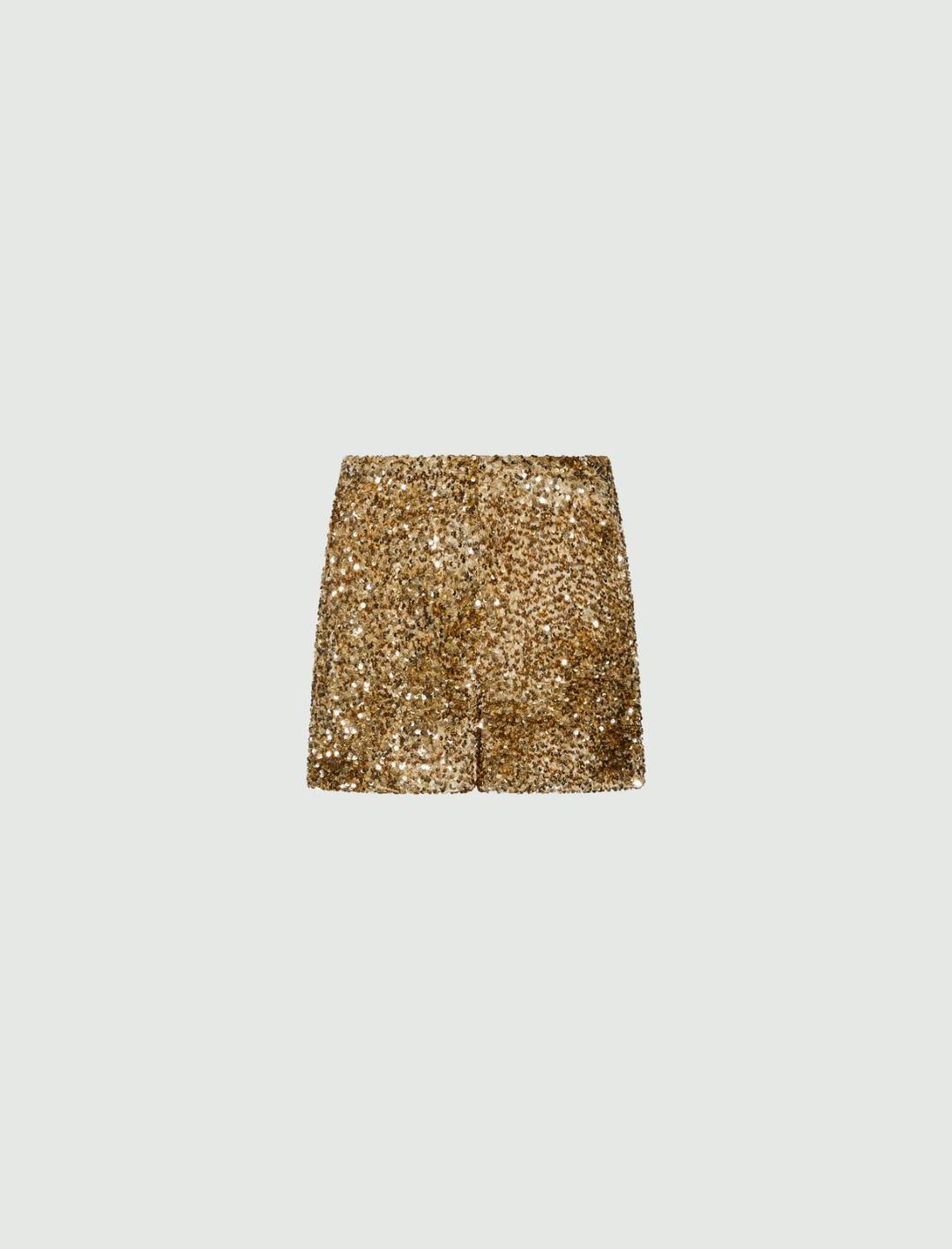 Short in velluto con paillette | Marella Short in velluto con paillette | Marella