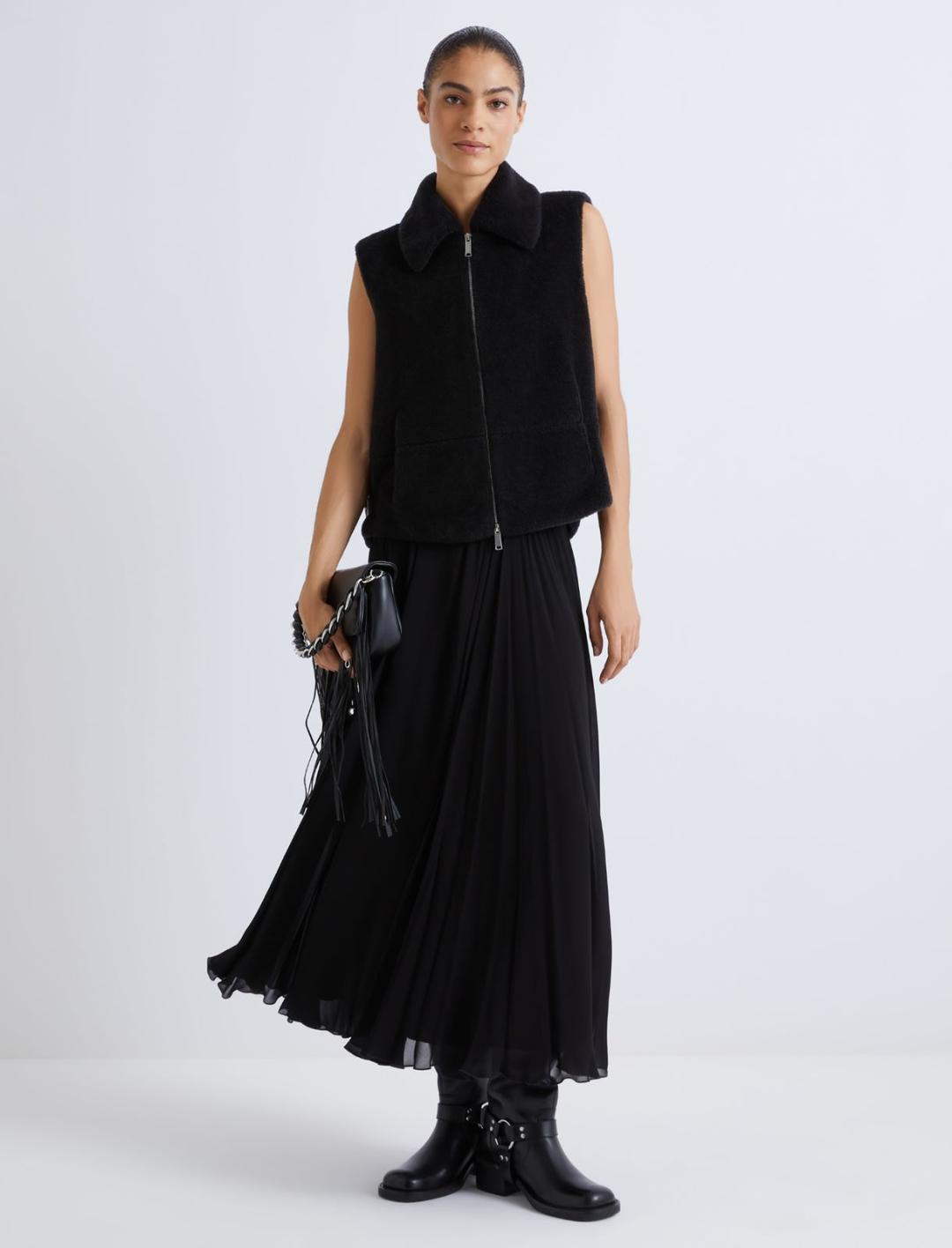 Gilet in lana furry | Marella Gilet in lana furry | Marella