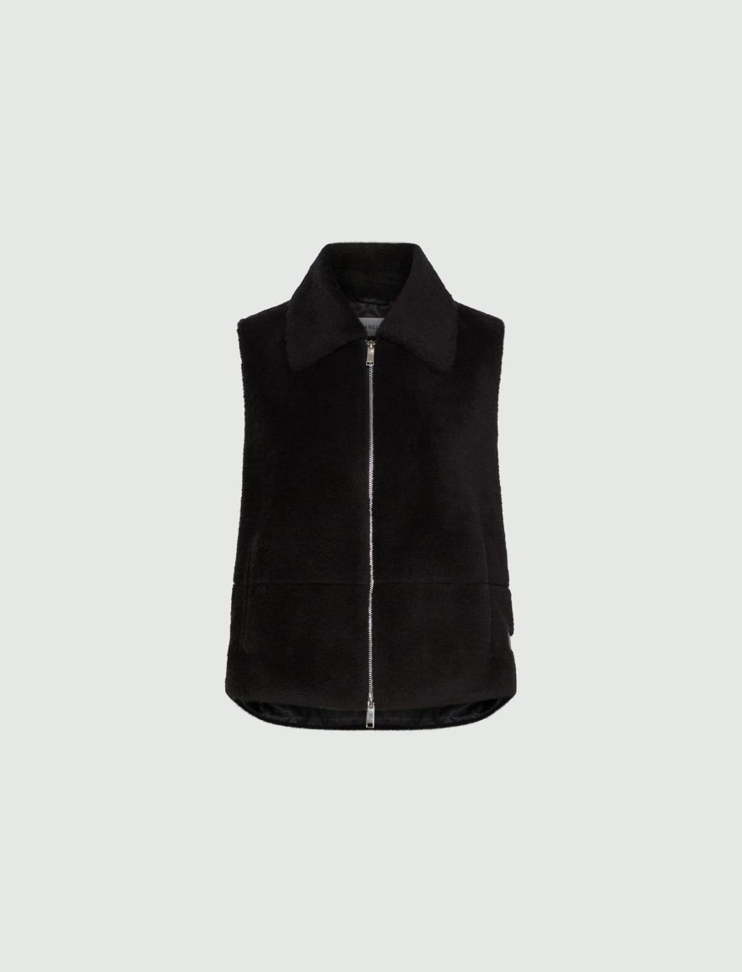 Gilet in lana furry | Marella Gilet in lana furry | Marella