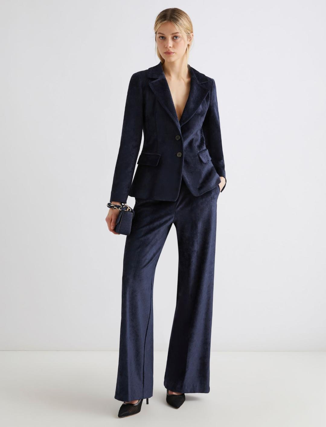 Blazer monopetto in velluto a coste | Marella Blazer monopetto in velluto a coste | Marella