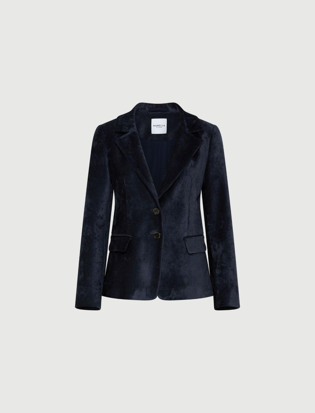 Blazer monopetto in velluto a coste | Marella Blazer monopetto in velluto a coste | Marella