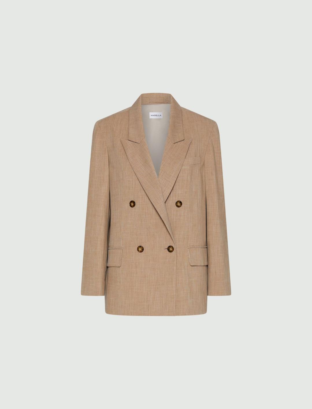 Blazer doppiopetto stretch | Marella Blazer doppiopetto stretch | Marella