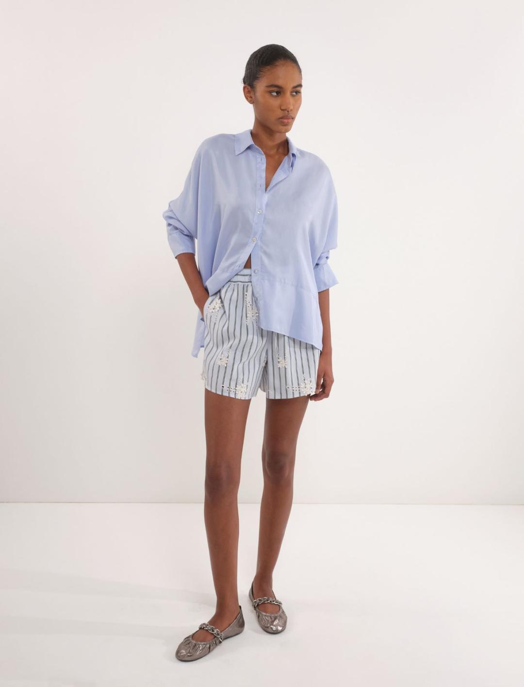 Camicia over in seta habotai | Marella Camicia over in seta habotai | Marella