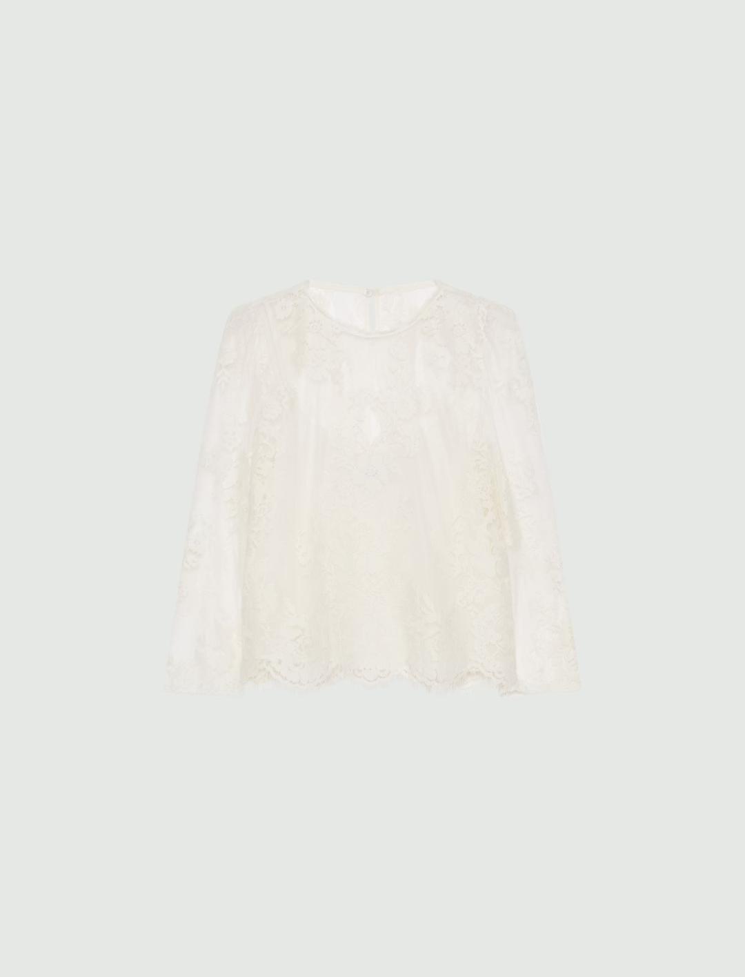 Blusa in pizzo chantilly | Marella Blusa in pizzo chantilly | Marella