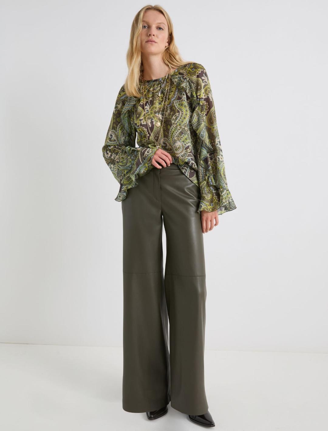 Camicia svasata in chiffon | Marella Camicia svasata in chiffon | Marella