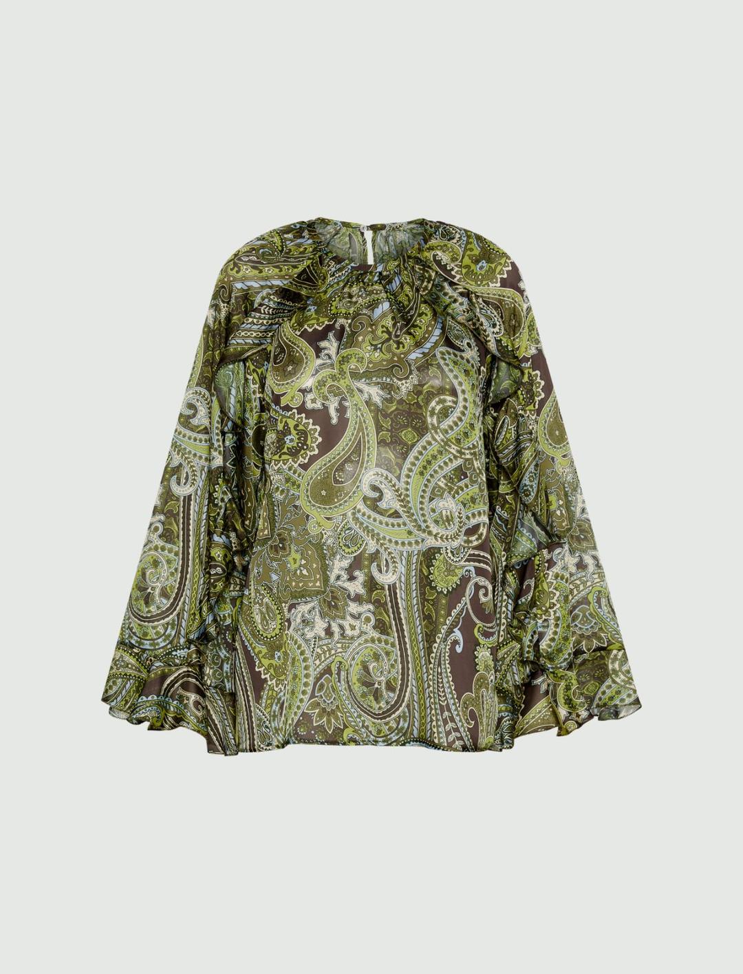 Camicia svasata in chiffon | Marella Camicia svasata in chiffon | Marella