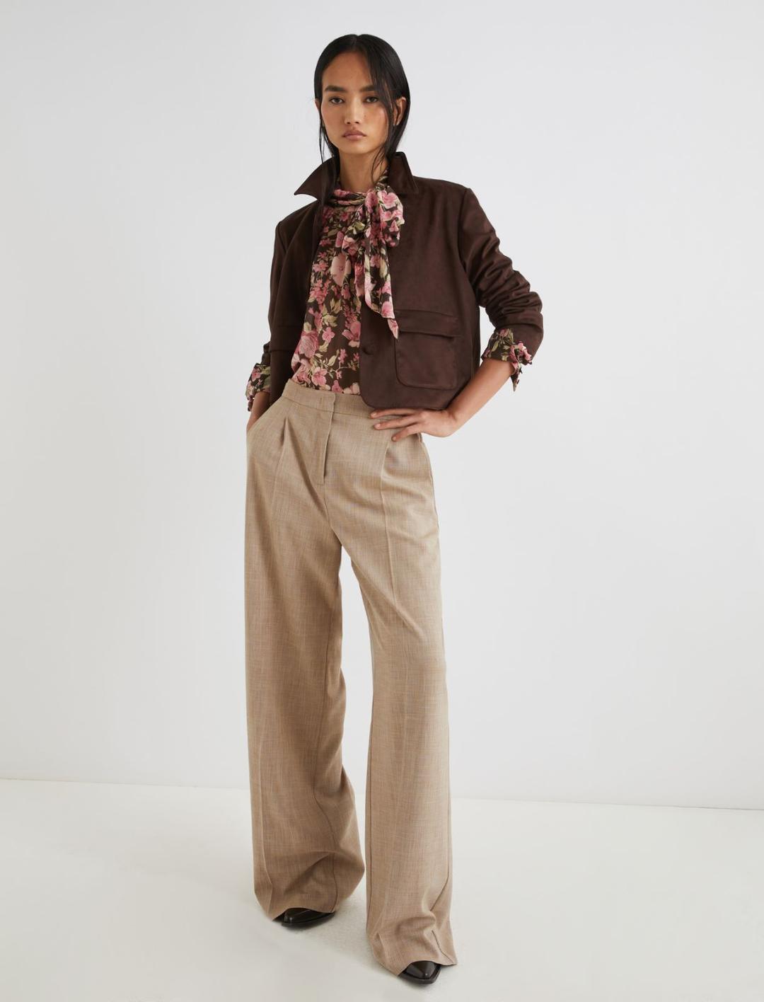 Blusa in georgette con sciarpina | Marella Blusa in georgette con sciarpina | Marella