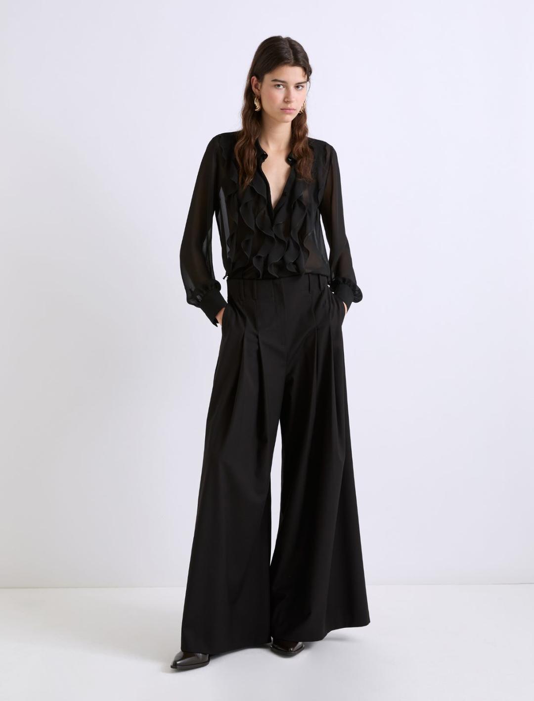 Pantalone wide leg stretch | Marella Pantalone wide leg stretch | Marella