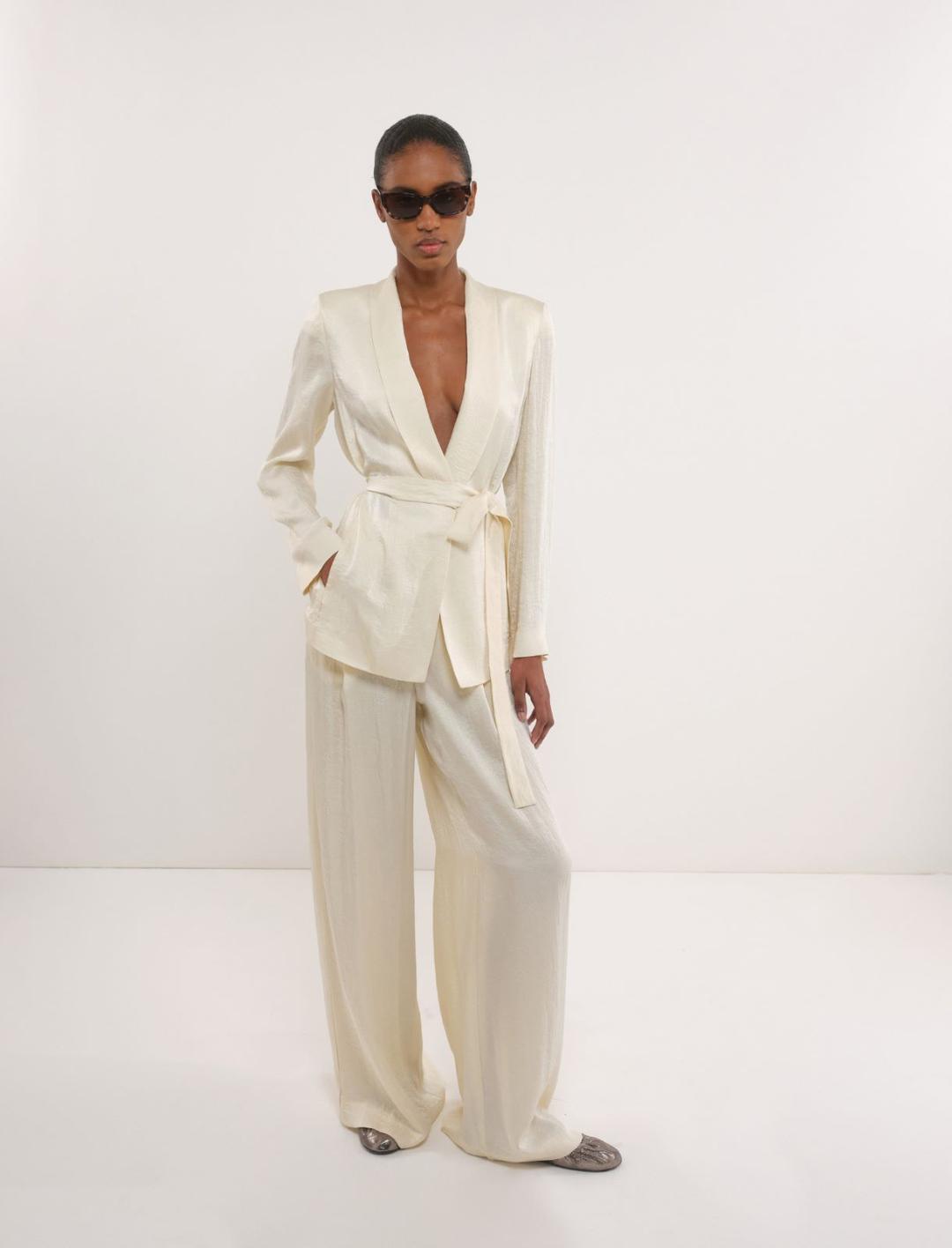 Pantalone in twill crinckle | Marella Pantalone in twill crinckle | Marella