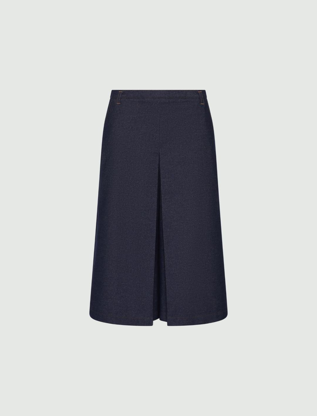 Gonna pantalone a vita alta in cotone stretch | Marella Gonna pantalone a vita alta in cotone stretch | Marella