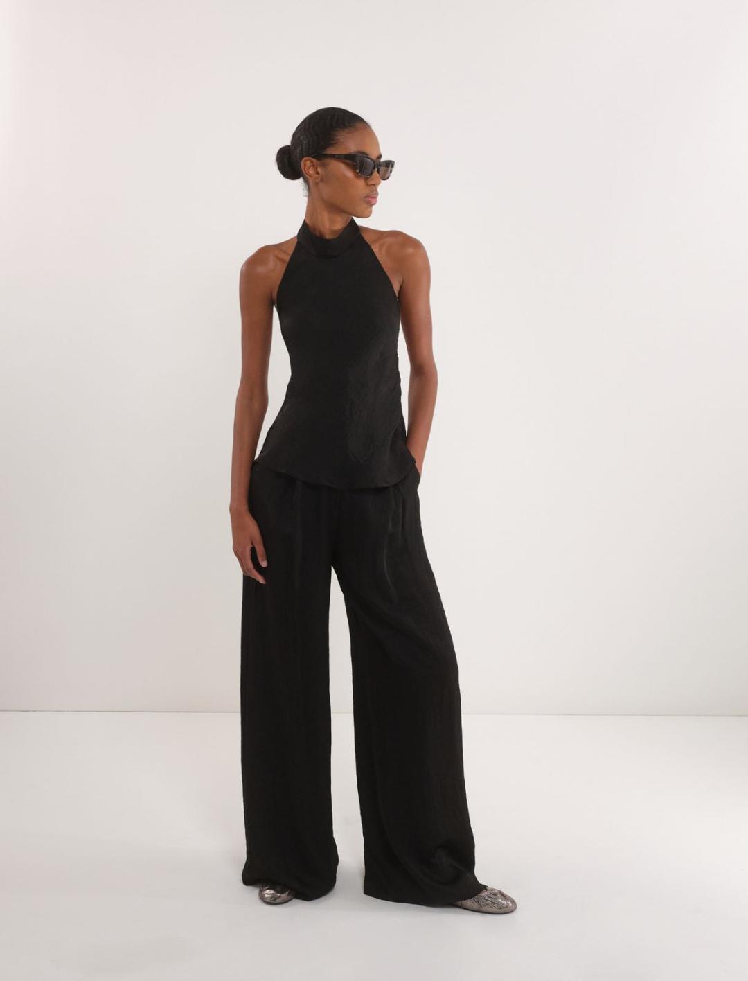 Top in twill crinckle | Marella Top in twill crinckle | Marella