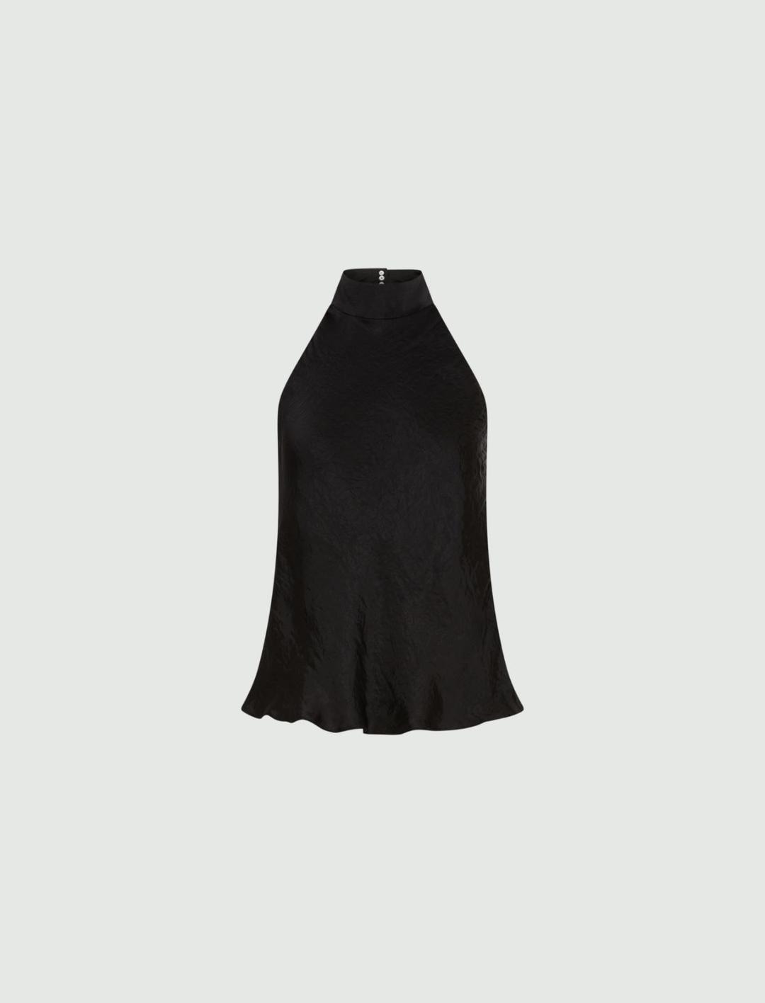 Top in twill crinckle | Marella Top in twill crinckle | Marella