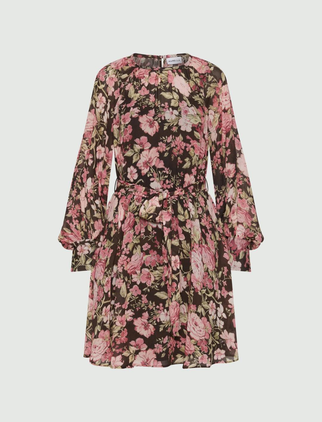 Abito corto in georgette florale | Marella Abito corto in georgette florale | Marella