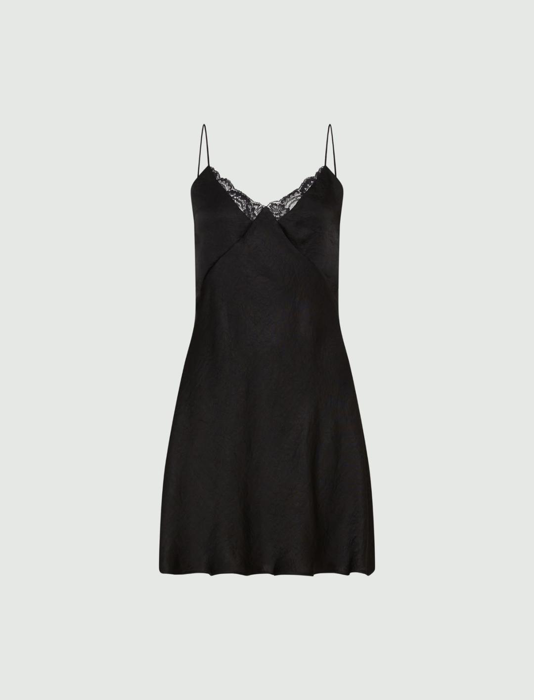 Slip dress in twill crinckle | Marella Slip dress in twill crinckle | Marella