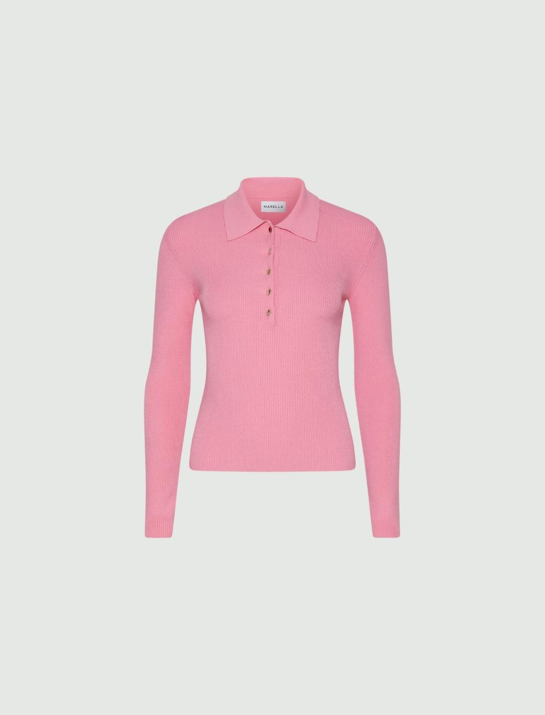 Polo aderente in maglia | Marella Polo aderente in maglia | Marella
