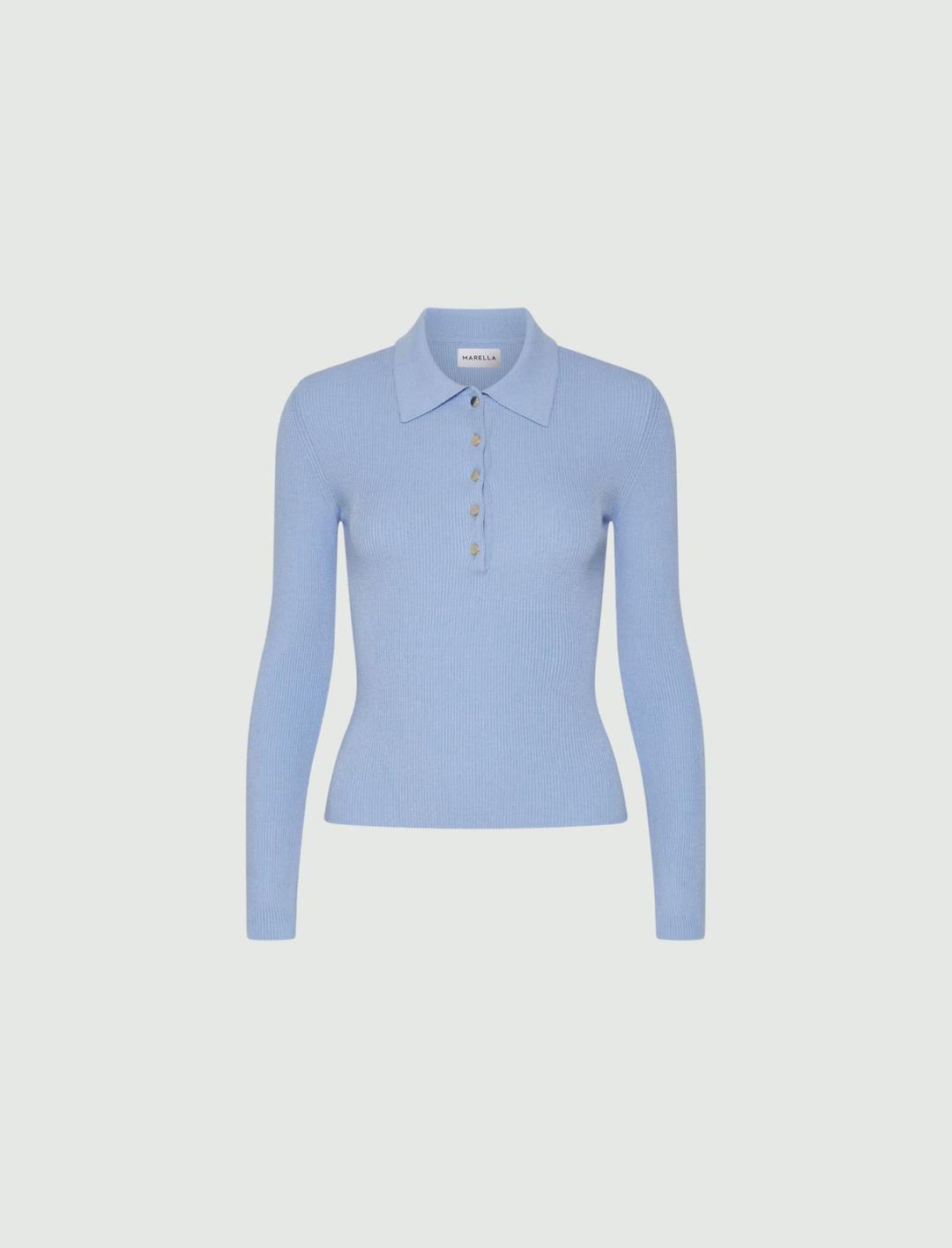 Polo aderente in maglia | Marella Polo aderente in maglia | Marella