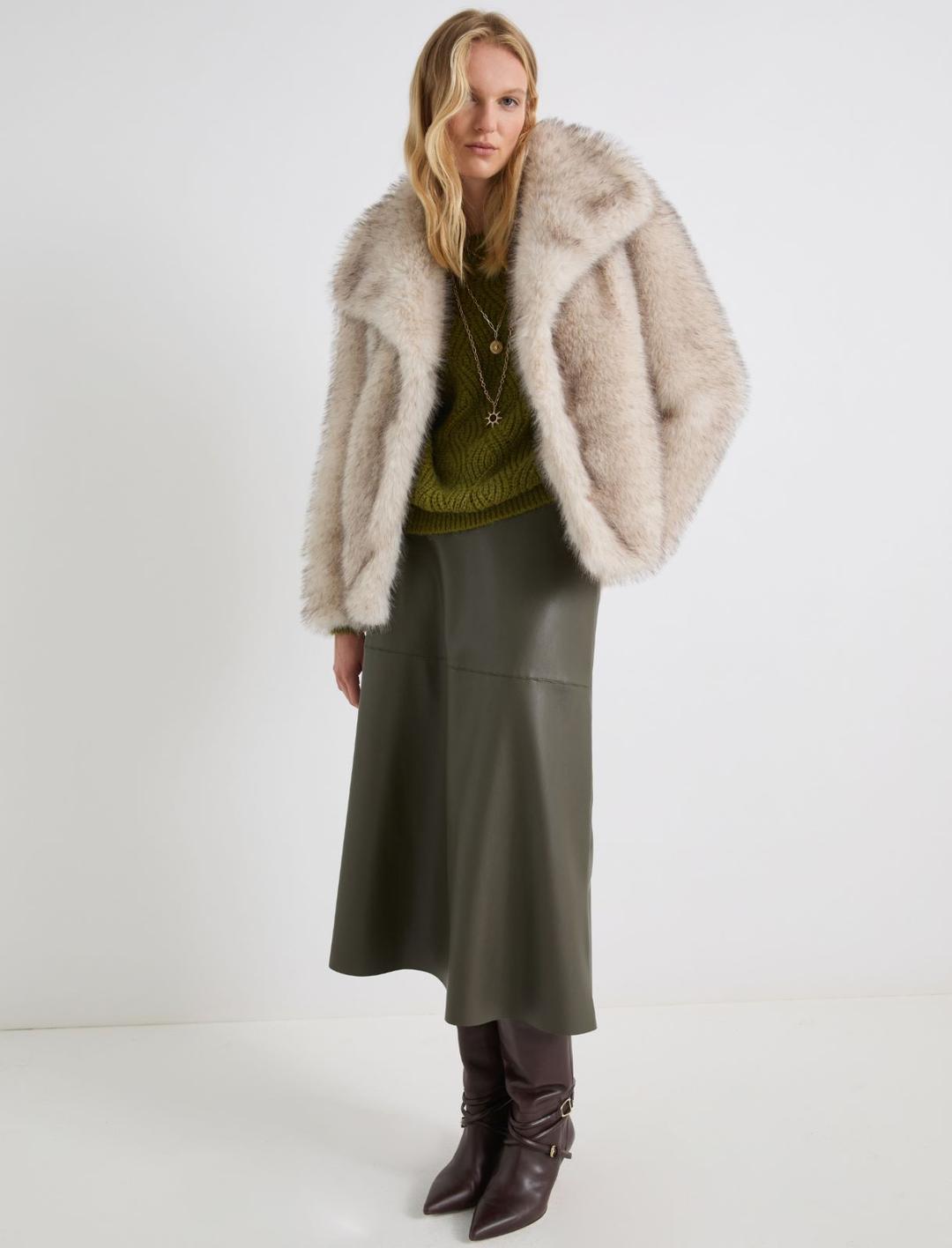 Giacca oversize in tessuto furry | Marella Giacca oversize in tessuto furry | Marella