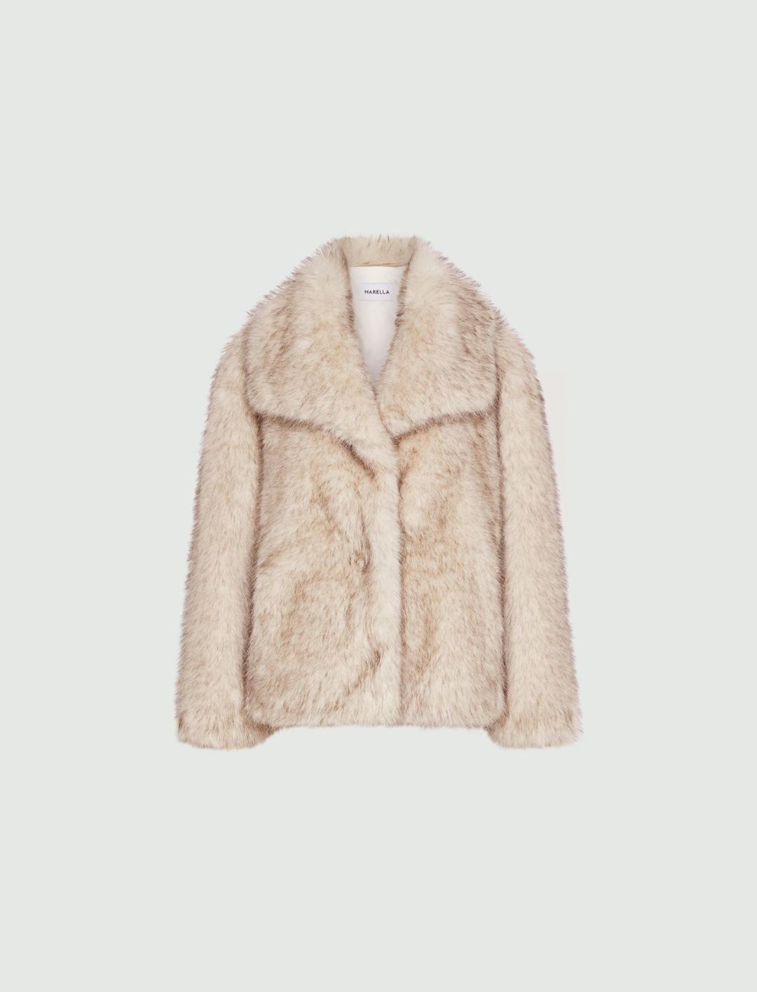 Giacca oversize in tessuto furry | Marella Giacca oversize in tessuto furry | Marella