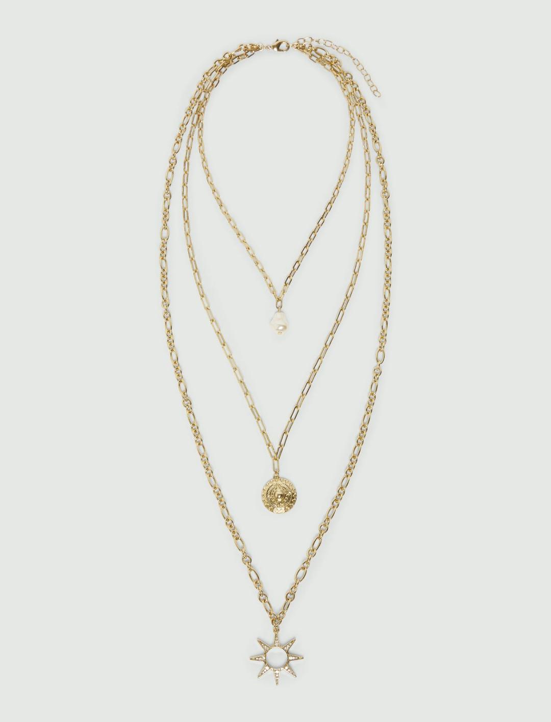 Tripla collana con pendenti | Marella Tripla collana con pendenti | Marella