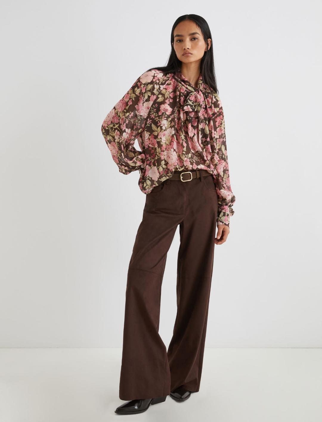 Pantalone wide leg in jersey stretch | Marella Pantalone wide leg in jersey stretch | Marella