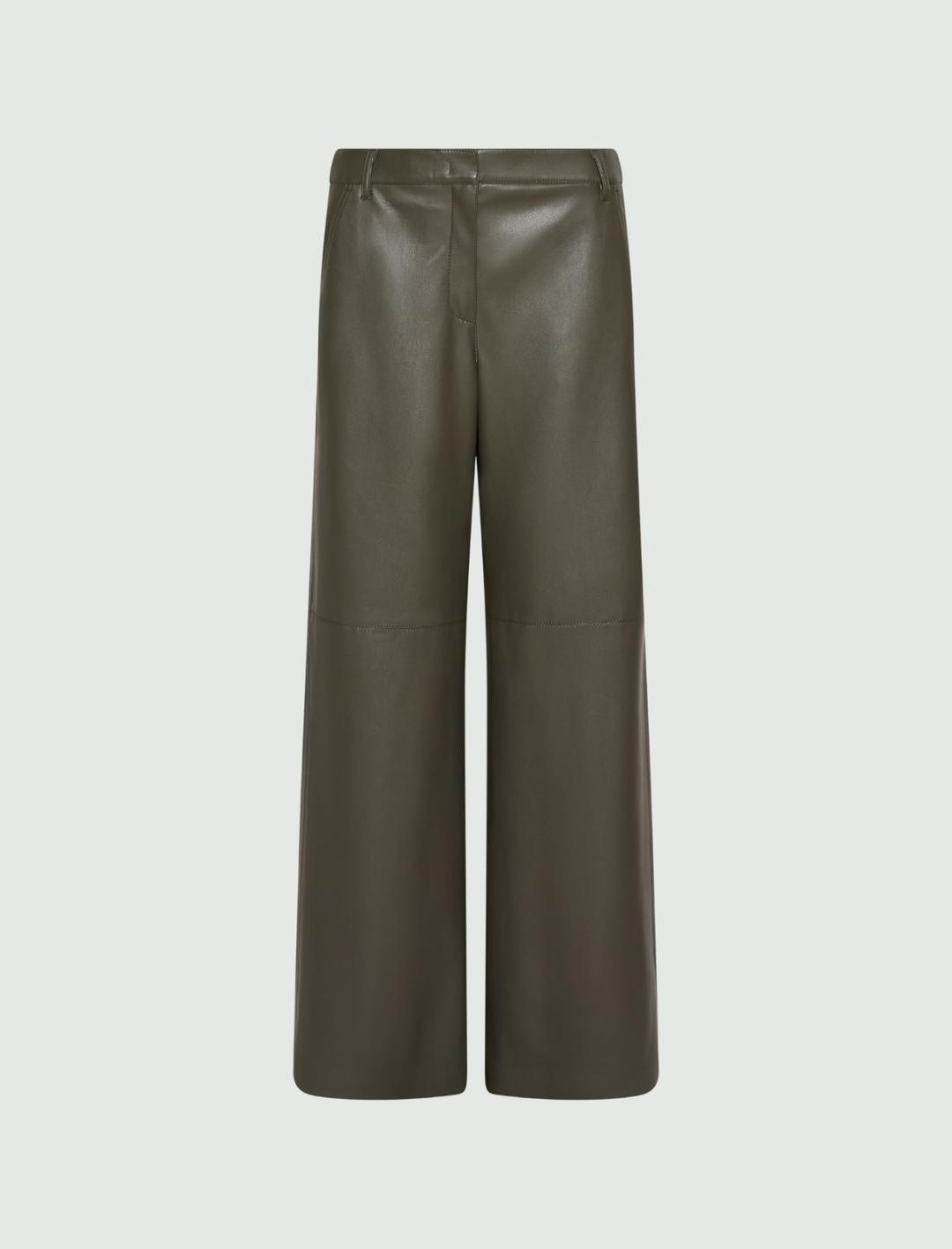 Pantalone wide leg in jersey spalmato | Marella Pantalone wide leg in jersey spalmato | Marella