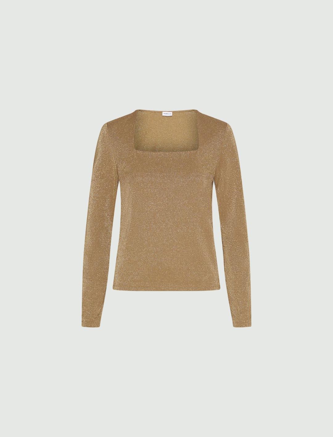 T-shirt in viscosa con lurex | Marella T-shirt in viscosa con lurex | Marella