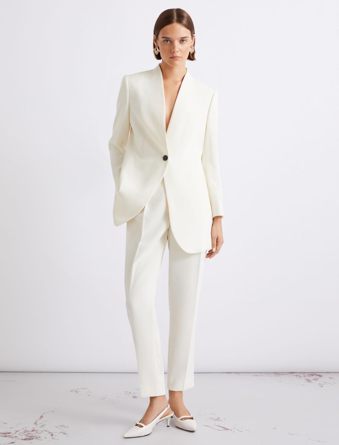 Blazer lungo in envers satin | Marella Blazer lungo in envers satin - 2 | Marella