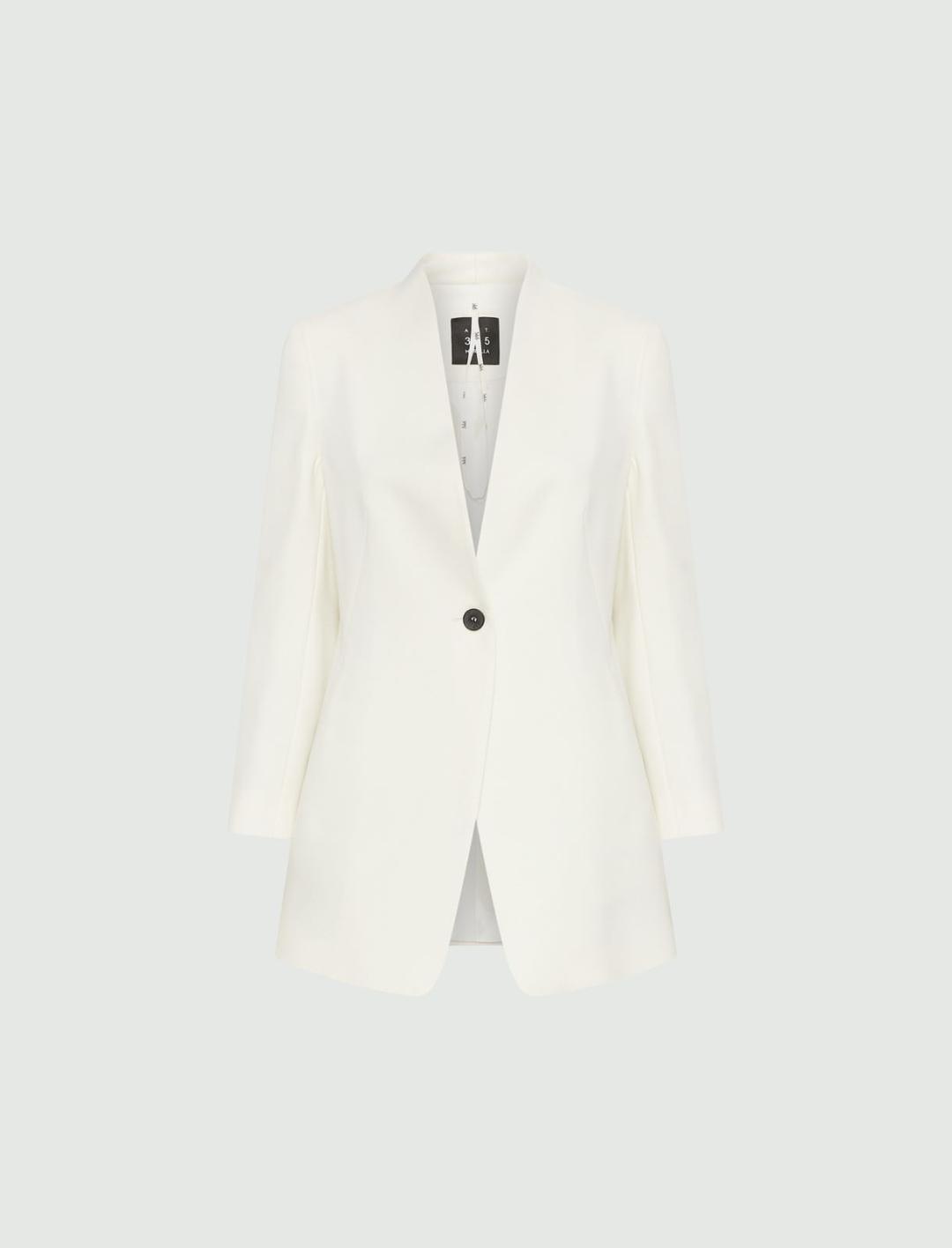 Blazer lungo in envers satin | Marella Blazer lungo in envers satin - 1 | Marella