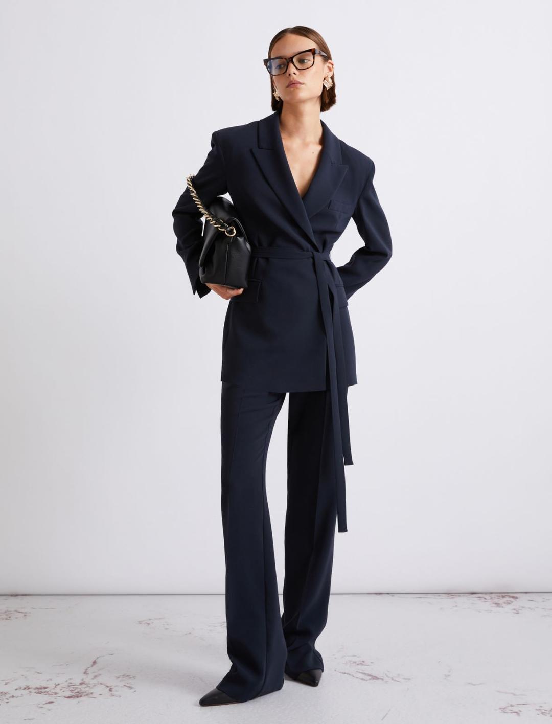 Giacca in cady con cintura | Marella Giacca in cady con cintura | Marella