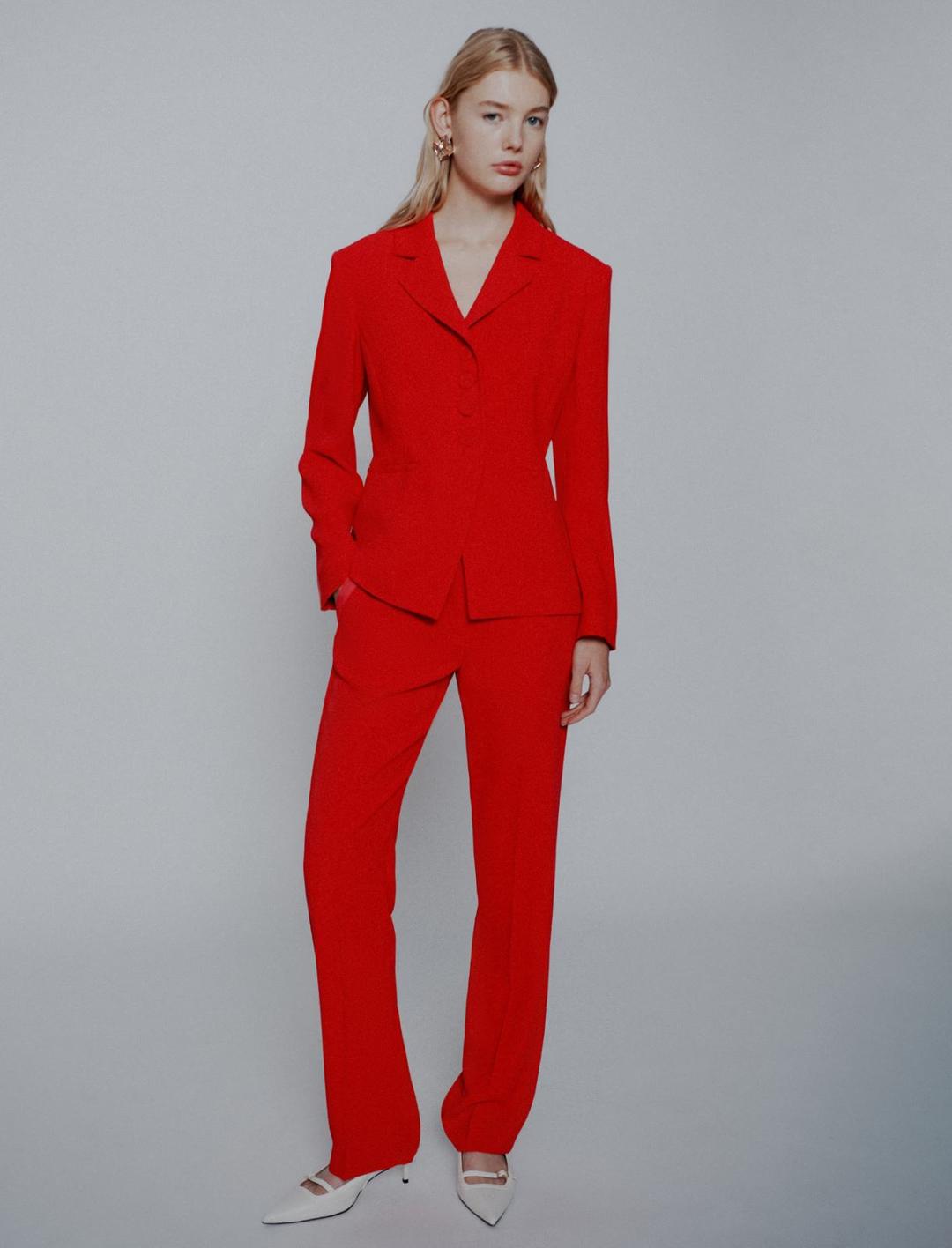 Blazer semi aderente in envers satin | Marella Blazer semi aderente in envers satin | Marella