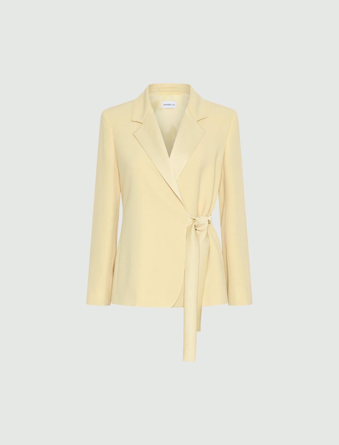 Blazer in envers satin | Marella Blazer in envers satin - 1 | Marella