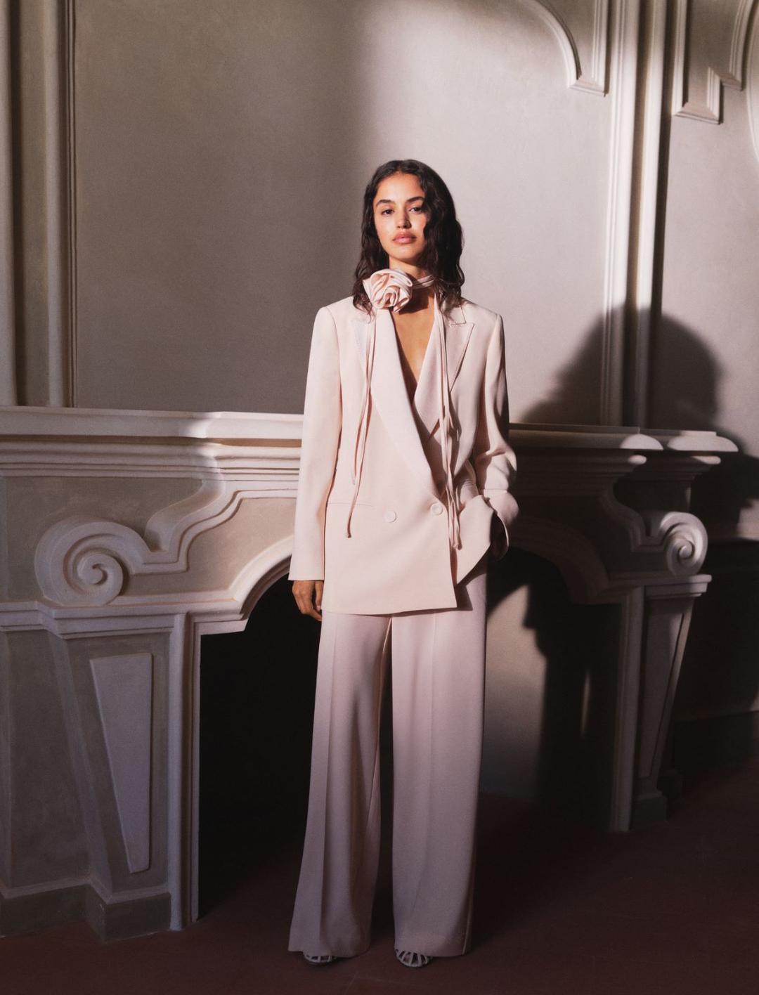 Blazer in envers satin con cintura | Marella Blazer in envers satin con cintura - 2 | Marella