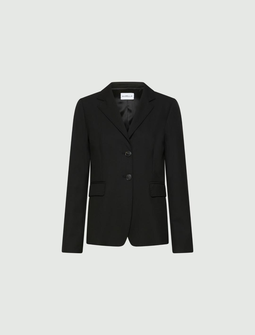 Blazer aderente in tela stretch | Marella Blazer aderente in tela stretch - 1 | Marella