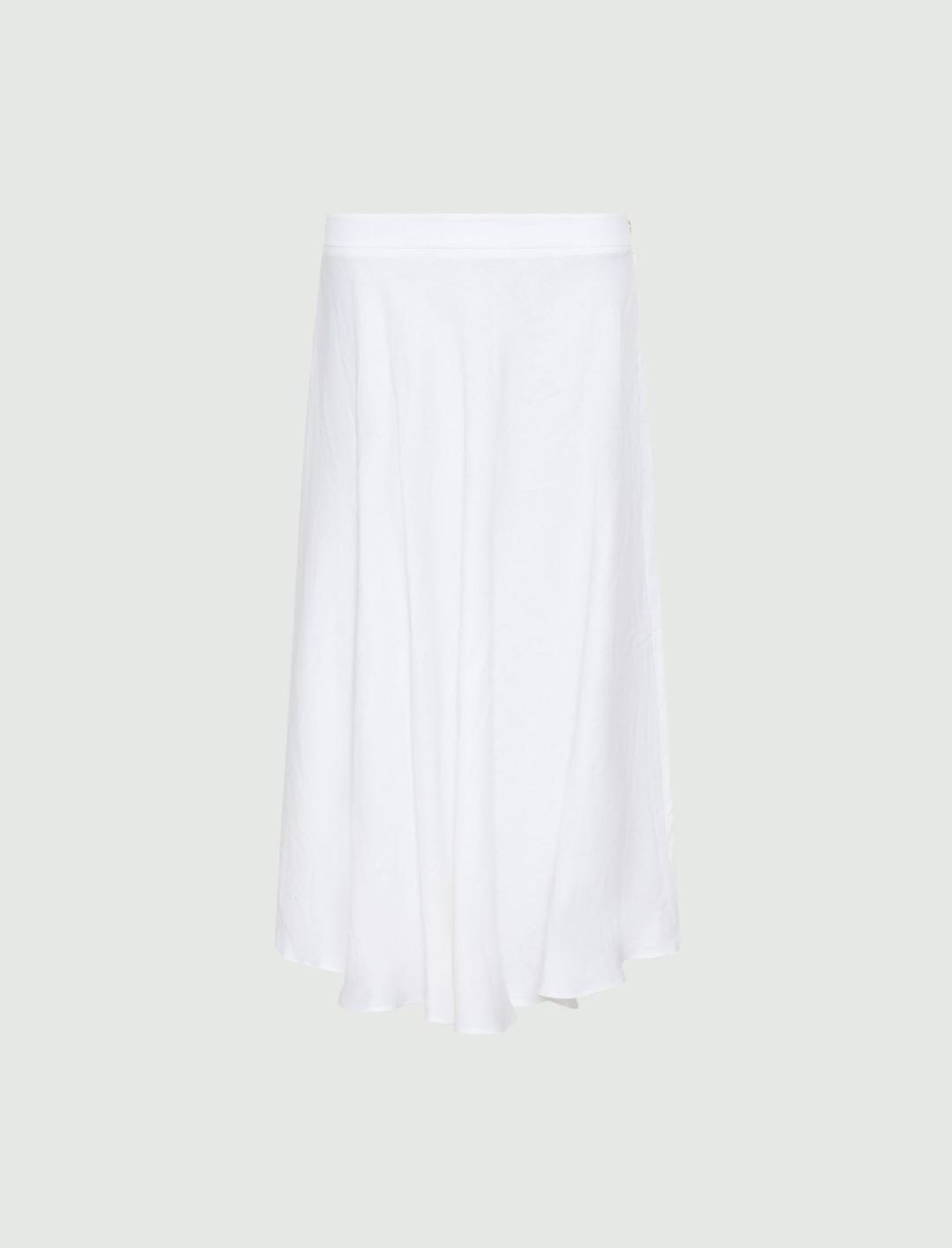 Gonna in lino natté | Marella Gonna in lino natté - 1 | Marella