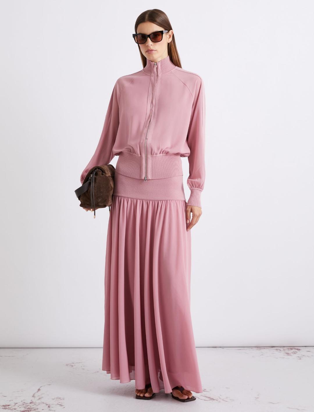 Gonna svasata in georgette | Marella Gonna svasata in georgette | Marella