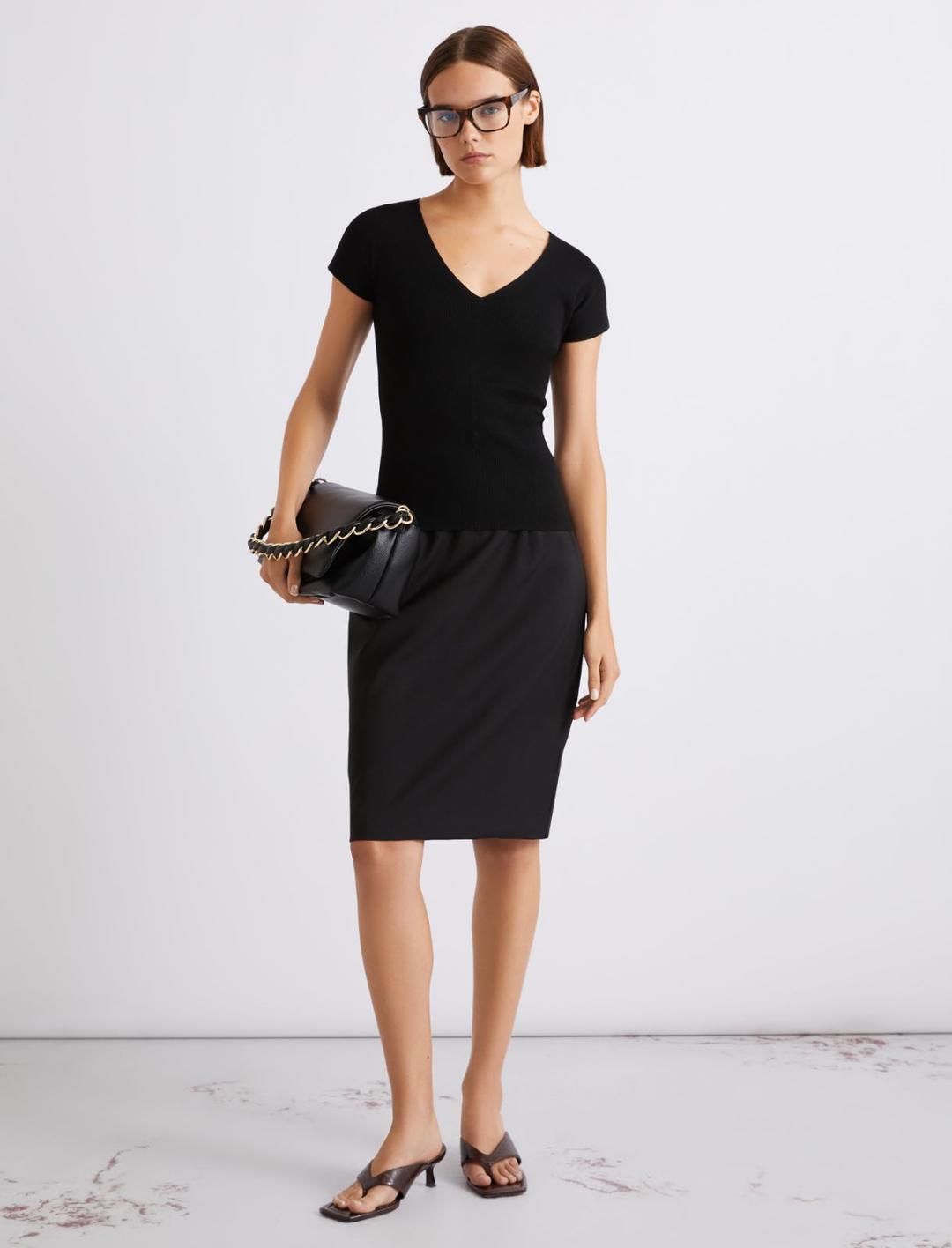 Gonna dritta in pura lana extrafine | Marella Gonna dritta in pura lana extrafine - 2 | Marella