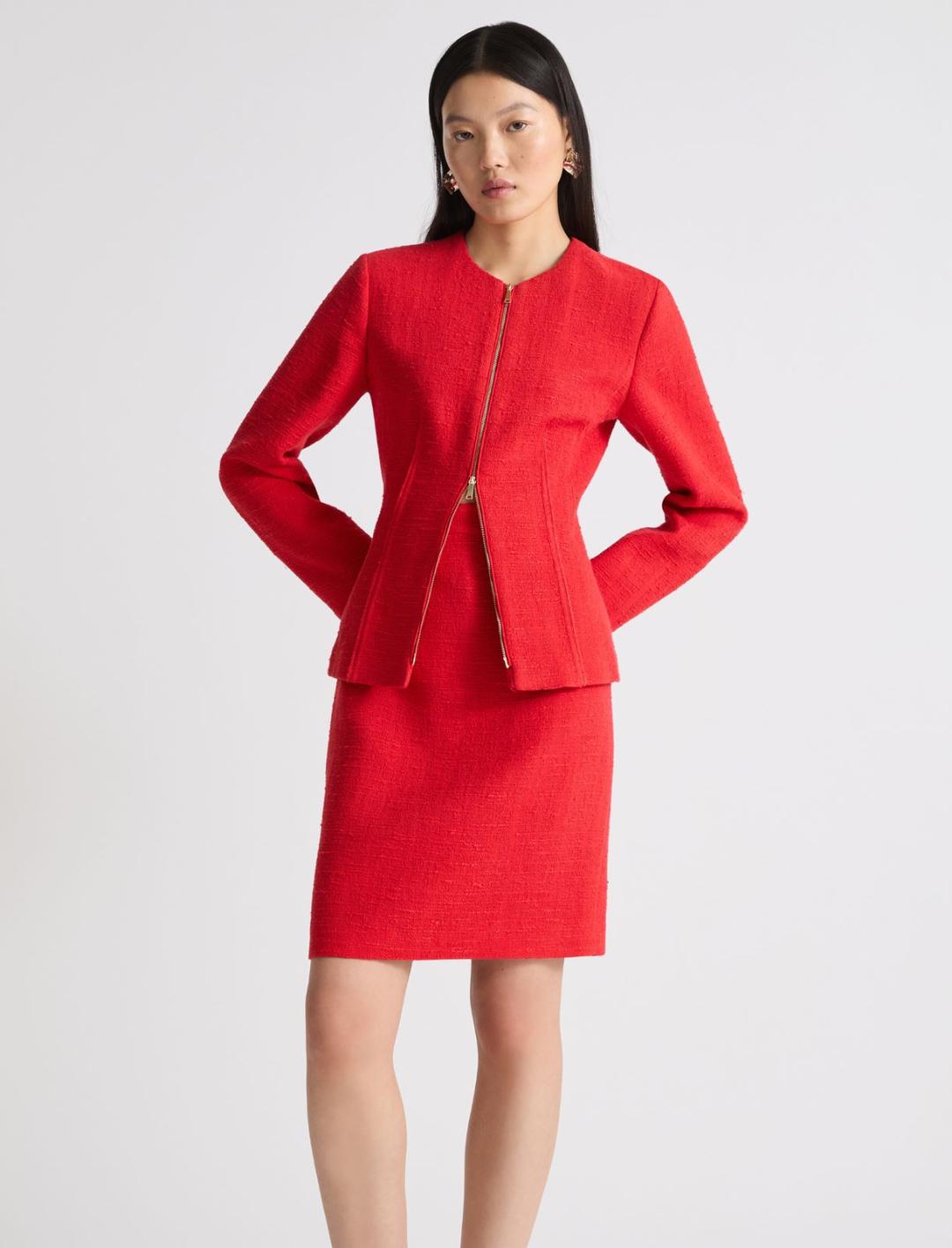 Gonna dritta in stuoia stretch | Marella Gonna dritta in stuoia stretch | Marella