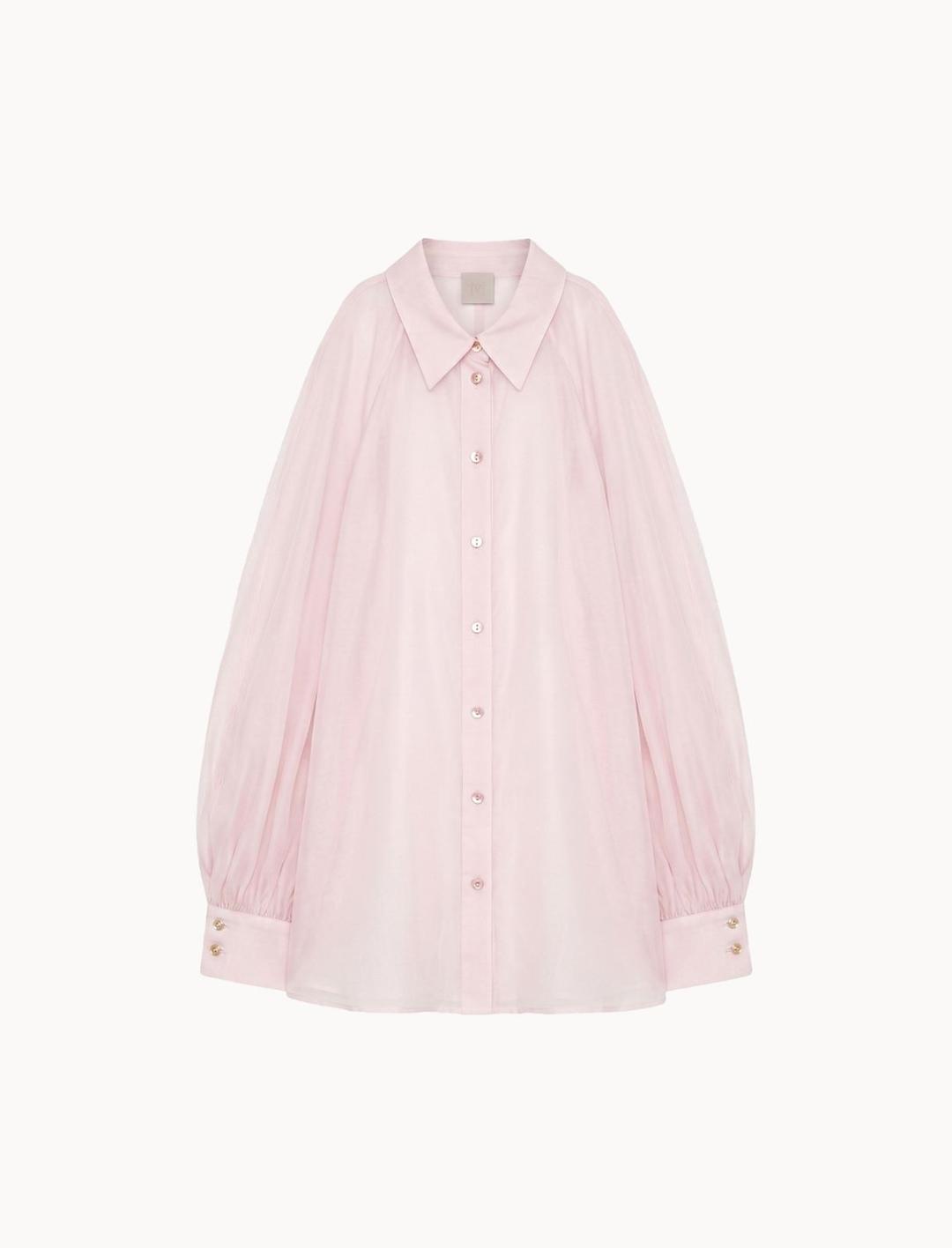 Camicia in mussola di cotone e seta | Marella Camicia in mussola di cotone e seta - 1 | Marella